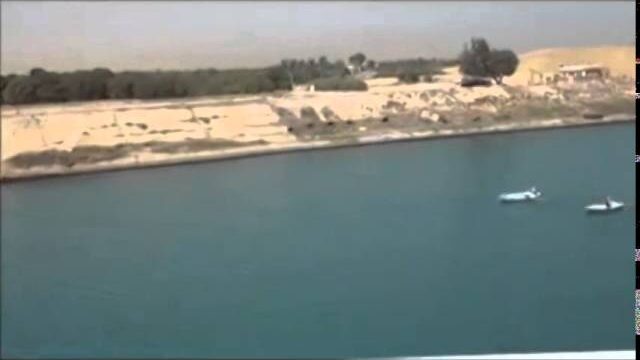 Shots from the Suez Canal